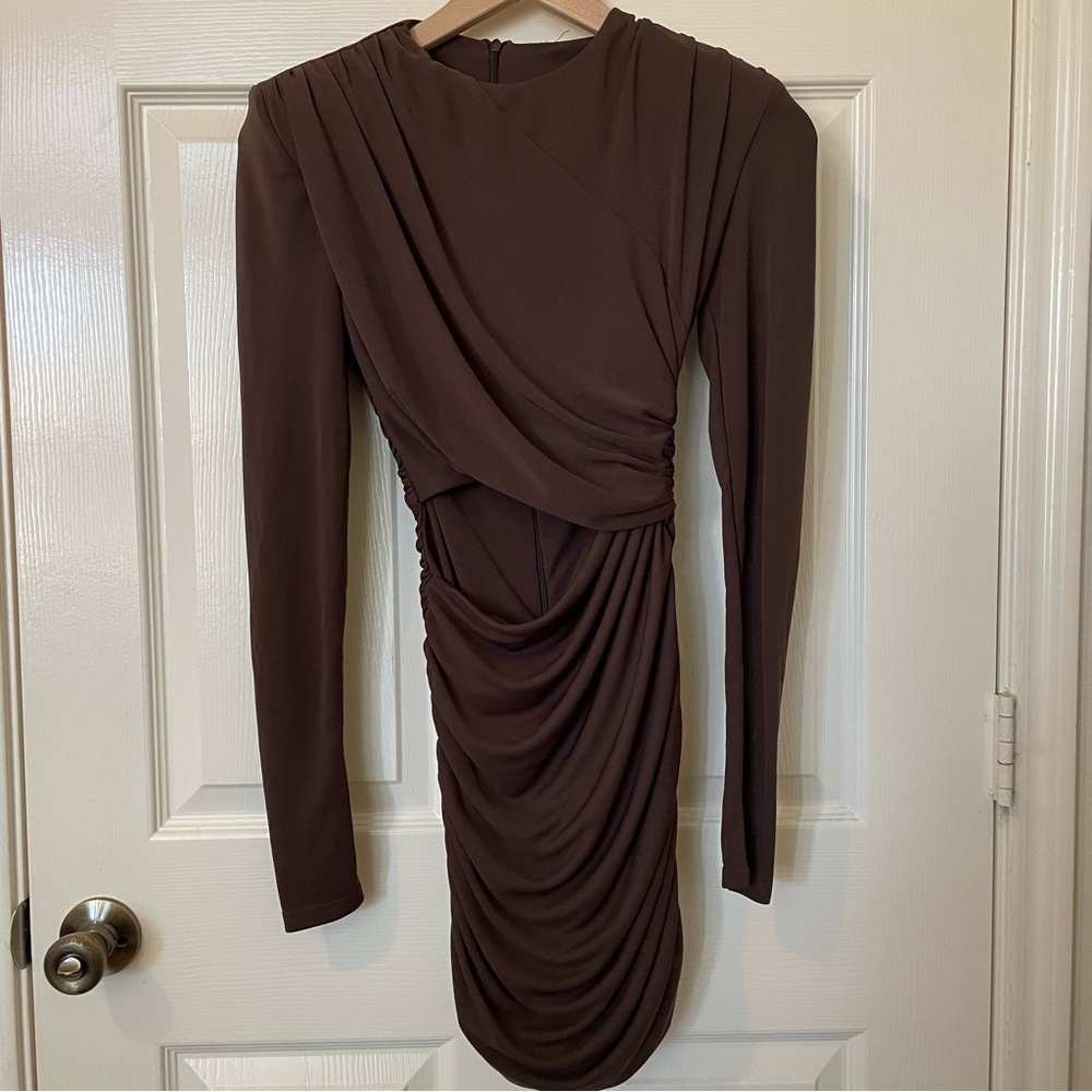 NWT Zara Long Sleeve Bodycon Dress